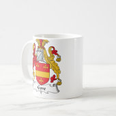 Gore-Familienwappen Kaffeetasse (Vorderseite Links)
