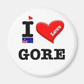 GORE - I Liebe Magnet (Vorne)