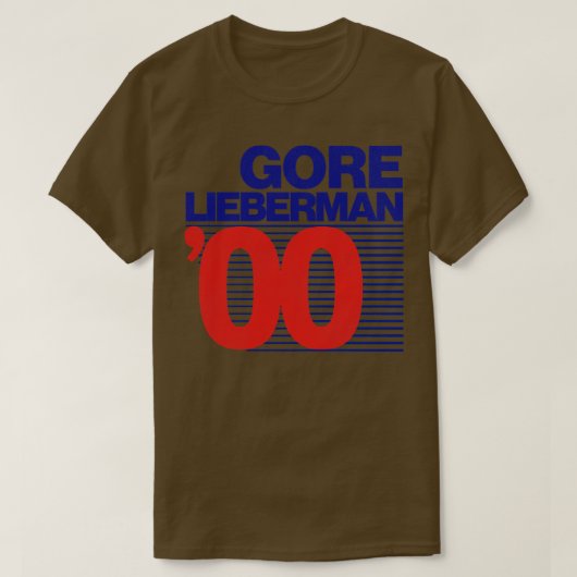 GORE LIEBERMAN 00 T-Shirt (Design vorne)