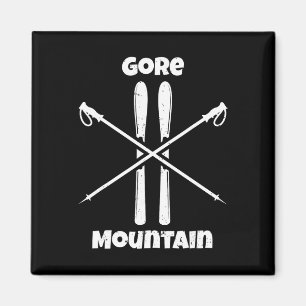 Gore Mountain Adirondacks Skifahren Skier Skifahre Magnet