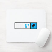 Gore Mountain New York Snowboard Box Typ Mousepad (Mit Mouse)