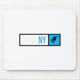 Gore Mountain New York Snowboard Box Typ Mousepad