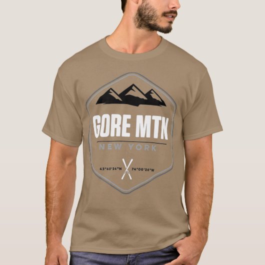 Gore Mountain NY Ski T-Shirt (Vorderseite)