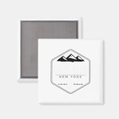 Gore Mountain Ny Snowboard T Magnet (Vorderseite/Rückseite)