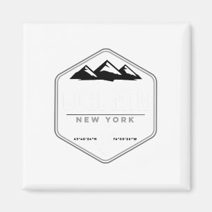 Gore Mountain Ny Snowboard T Magnet