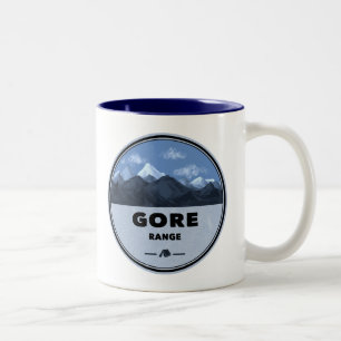 Gore Mountain Range Colorado Camping Zweifarbige Tasse