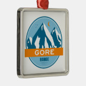 Gore Mountain Range Colorado Ornament Aus Metall (Rechts)
