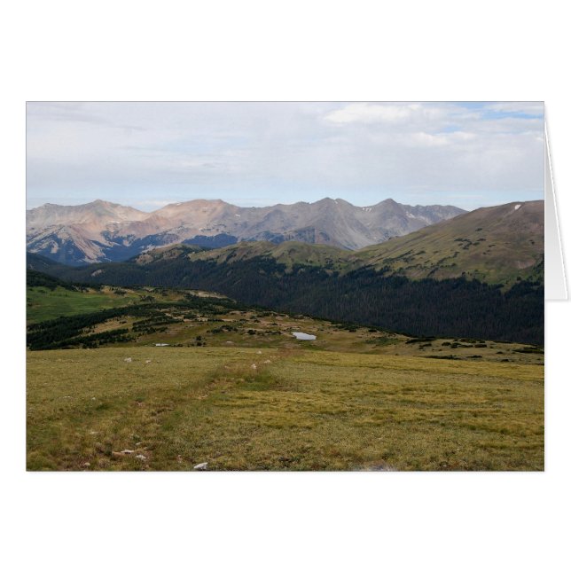 Gore Range, Rocky Mountain National Park, Colorado (Vorderseite (Horizontal))