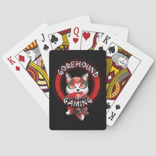 Gorehound Spiel-Spielkarten Spielkarten (Rückseite)