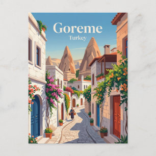 Goreme Gasse Türkei Postkarte
