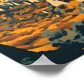 Goreme National Park Vintag Poster (Ecke)