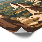 Goreme-Nationalpark Poster (Ecke)