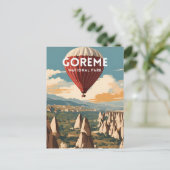 Goreme-Nationalpark Postkarte (Stehend Vorderseite)