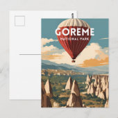 Goreme-Nationalpark Postkarte (Vorne/Hinten)