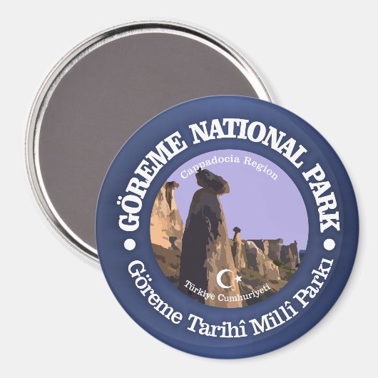Goreme NP Magnet (Vorderseite/Rückseite)