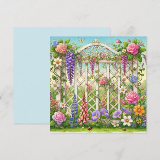 Gorg Garden Gate 1 Einladung (Vorne/Hinten)