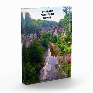 GORGE IN ITHACA NEW YORK " FOTOBLOCK
