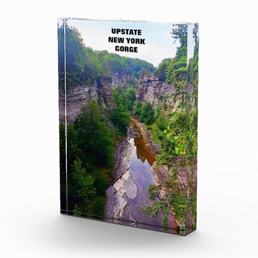 GORGE IN ITHACA NEW YORK " FOTOBLOCK (Rechts)