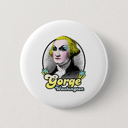 Gorge Washington Button (Vorderseite)