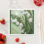 GORGEÖSE LILILY OF THE VALLEY MIT MONOGRAMM SERVIETTE (Beispiel)