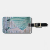 GORGEÖSE STRECKE POSE PERSONALISIERTE GEPÄCKTAG GEPÄCKANHÄNGER (Vorderseite horizontal)