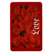 GORGEÖSER BOUQUET VON ROTE ROSEN MAGNET (Vertikal)