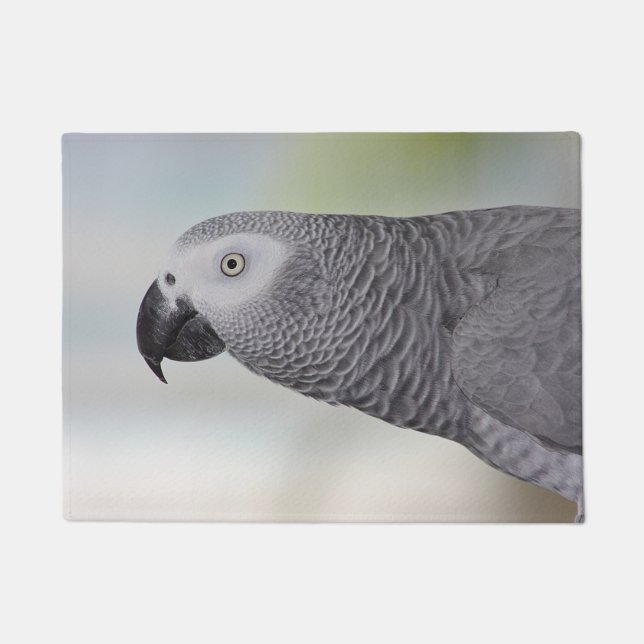 Gorgeous African Gray Parrot Fußmatte (Vorderseite)