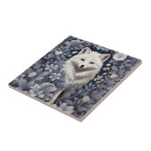 Gorgeous Arctic Fox William Morris Inspiriert Fliese (Seite)