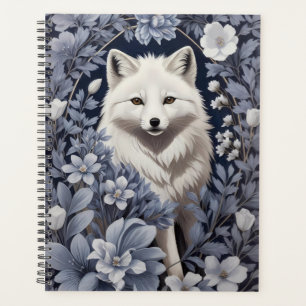 Gorgeous Arctic Fox William Morris Inspiriert Planer