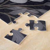 Gorgeous Arctic Fox William Morris Inspiriert Puzzle (Seite)