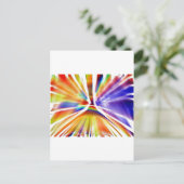 GORGEOUS ART PAINT SPRITZER POSTKARTE (Stehend Vorderseite)