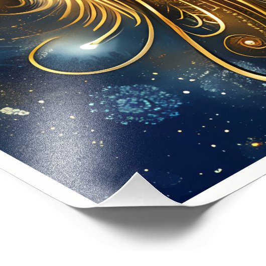 Gorgeous Astrologie Zodiac Geburtszeichen Fotodruck (Ecke)