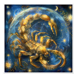Gorgeous Astrologie Zodiac Geburtszeichen Fotodruck