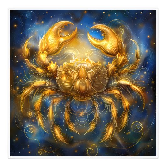 Gorgeous Astrologie Zodiac Geburtszeichen Fotodruck (Vorne)
