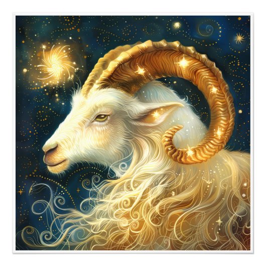 Gorgeous Astrologie Zodiac Geburtszeichen Fotodruck (Vorne)