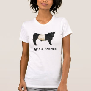 Gorgeous Belted Galloway Steer Cutout T-Shirt
