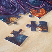 Gorgeous Blue Unicorn Puzzle (Seite)