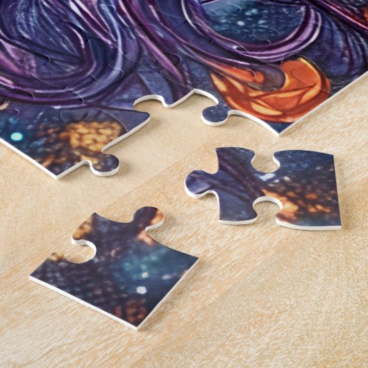 Gorgeous Blue Unicorn Puzzle (Seite)