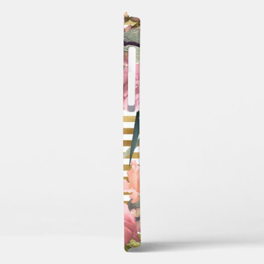 Gorgeous Blume Monogram Girly Case-Mate iPhone Hülle (Rückseite / Links)