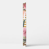 Gorgeous Blume Monogram Girly Case-Mate iPhone Hülle (Rückseite / Rechts)