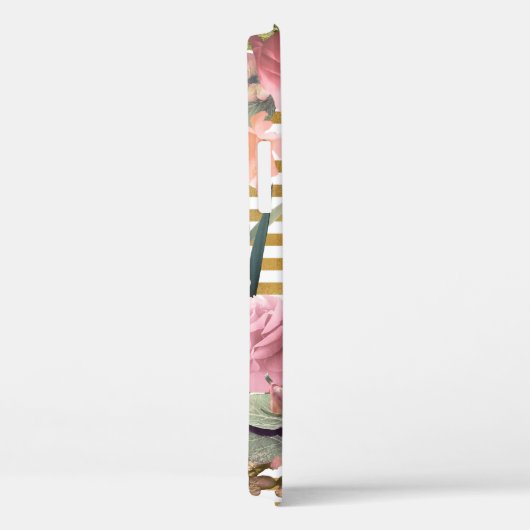 Gorgeous Blume Monogram Girly Case-Mate iPhone Hülle (Rückseite / Rechts)