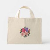 Gorgeous Bouquet Mini Stoffbeutel (Rückseite)