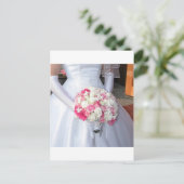 GORGEOUS BOUQUET POSTKARTE (Stehend Vorderseite)