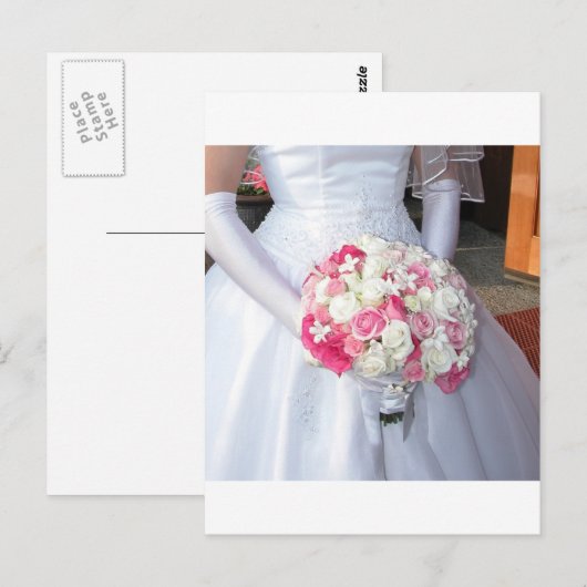 GORGEOUS BOUQUET POSTKARTE (Vorne/Hinten)
