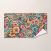Gorgeous Bouquet von Blume Badhandtuch Set (Handtuch)