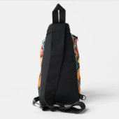 Gorgeous Bouquet von Blume Crossbody Bag (Rückseite)