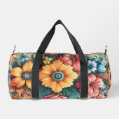 Gorgeous Bouquet von Blume Duffle Bag (Rückseite)