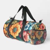 Gorgeous Bouquet von Blume Duffle Bag (Rechte Ecke)