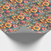 Gorgeous Bouquet von Blume Geschenkpapier (Ecke)