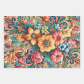 Gorgeous Bouquet von Blume Geschenkpapier Set (Vorderseite 3)